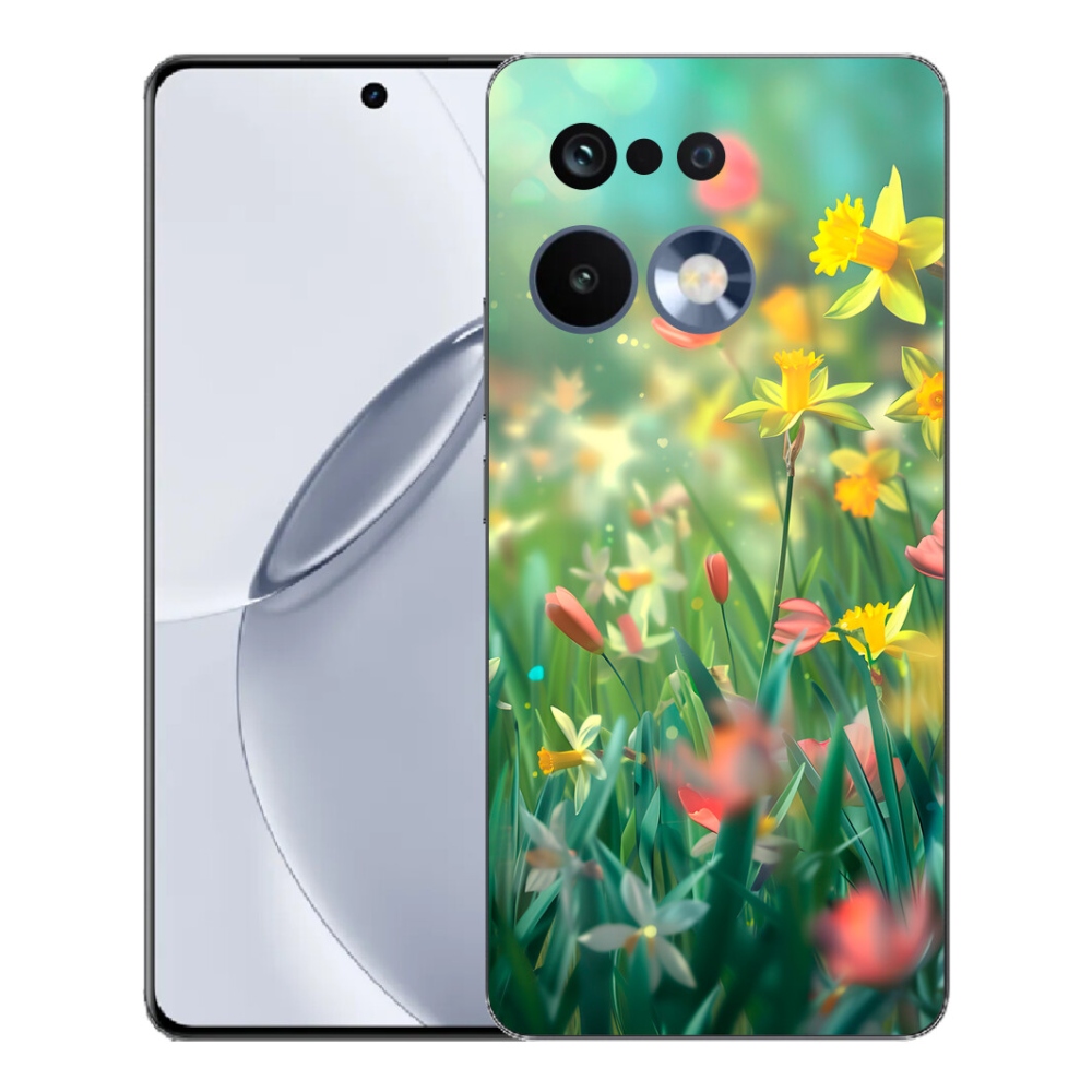mmCase géltok a Realme 16 Pro+ készülékhez – tavaszi virágok