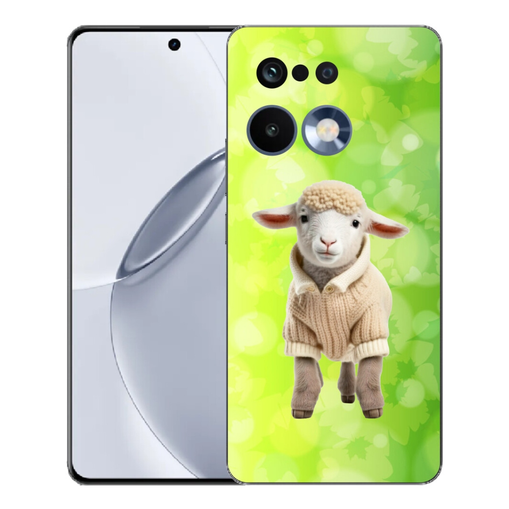 mmCase gélhuzat a Realme 16 Pro+ készülékhez – pulóveres bárányka