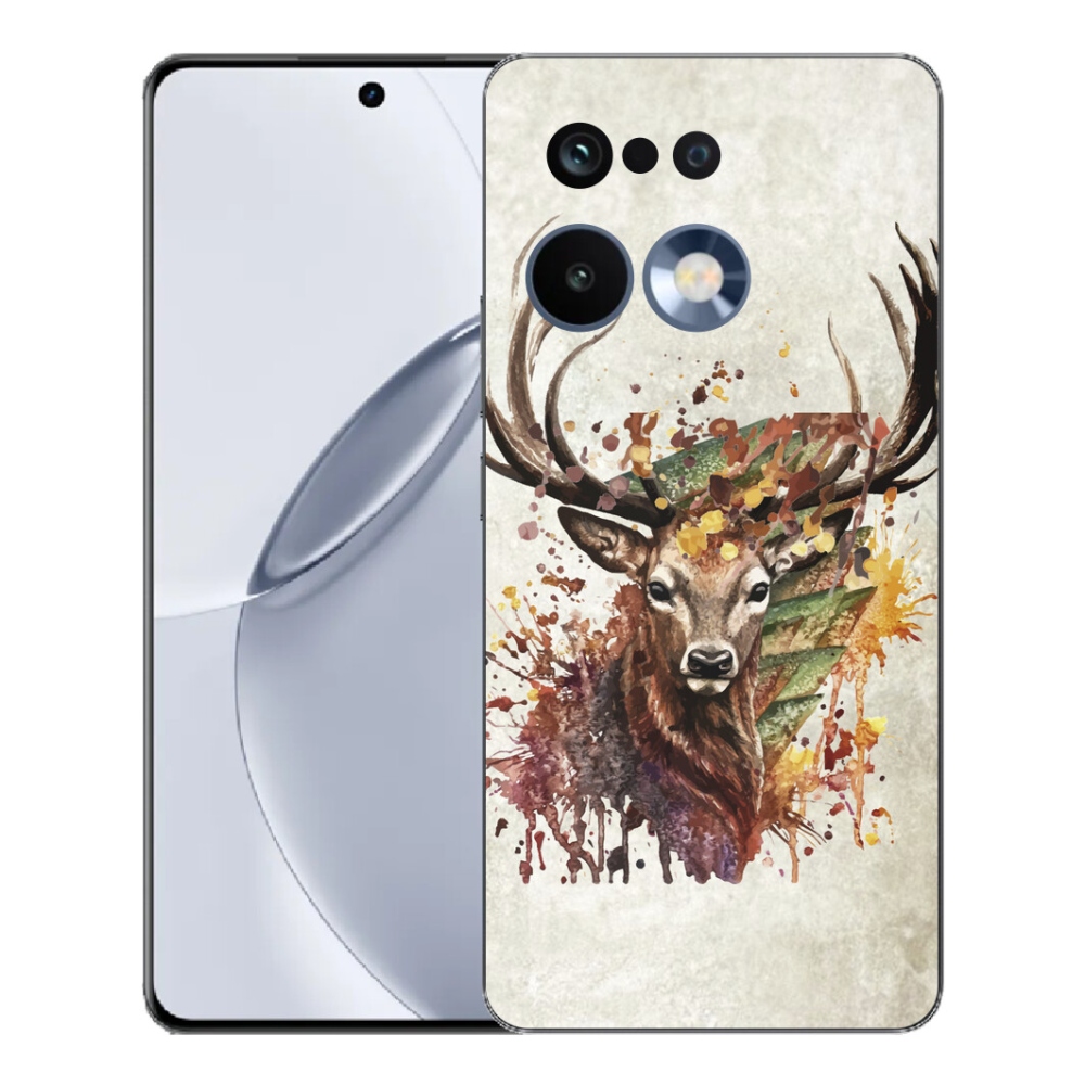 mmCase gélhuzat a Realme 16 Pro+ készülékhez – szarvas 1