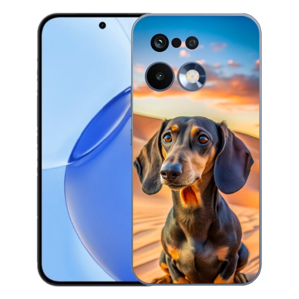 mmCase gél tok a Realme 16 Pro-hoz – dachshund 3 