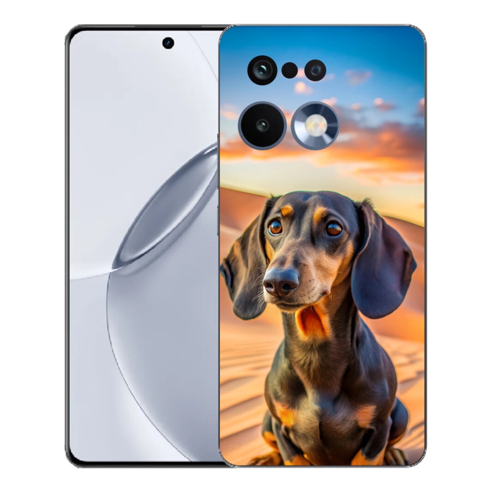 mmCase gél tok a Realme 16 Pro+ készülékhez – dachshund 3 