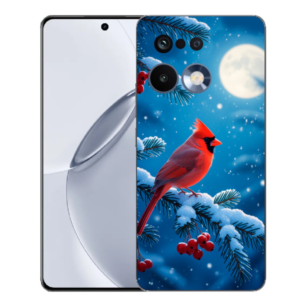 mmCase gélhuzat a Realme 16 Pro+ készülékhez – kardinális vörös