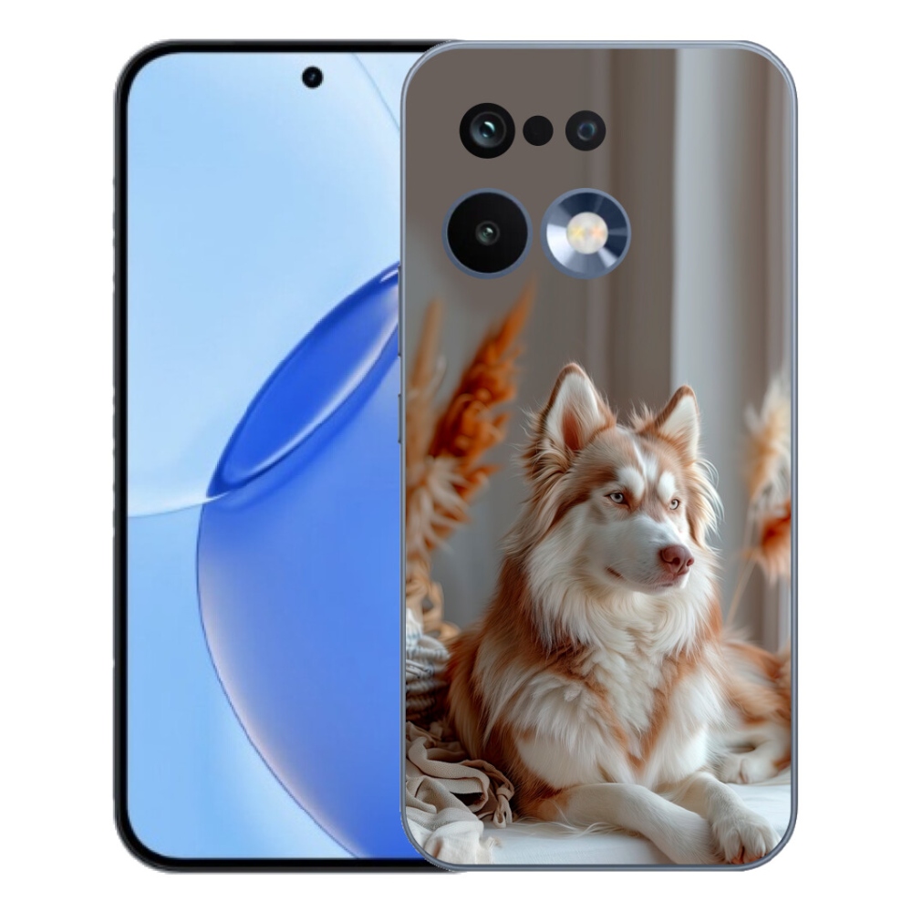 mmCase géltok a Realme 16 Pro-hoz – nyugodt szibériai husky