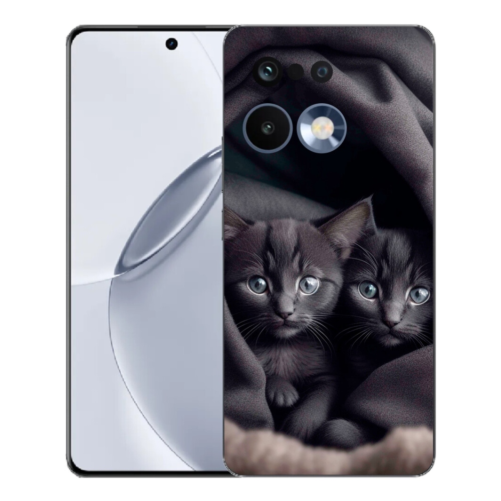mmCase gélhuzat a Realme 16 Pro+ készülékhez – macska-duó