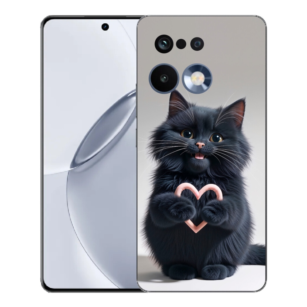 mmCase gélhuzat a Realme 16 Pro+ készülékhez – Macska szerelem 3