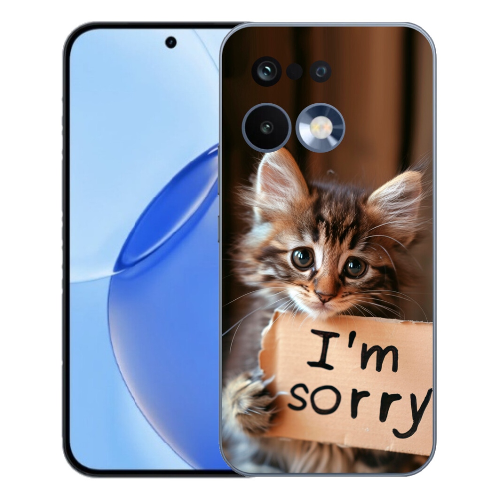 mmCase gélhuzat a Realme 16 Pro-hoz – macskás mintás