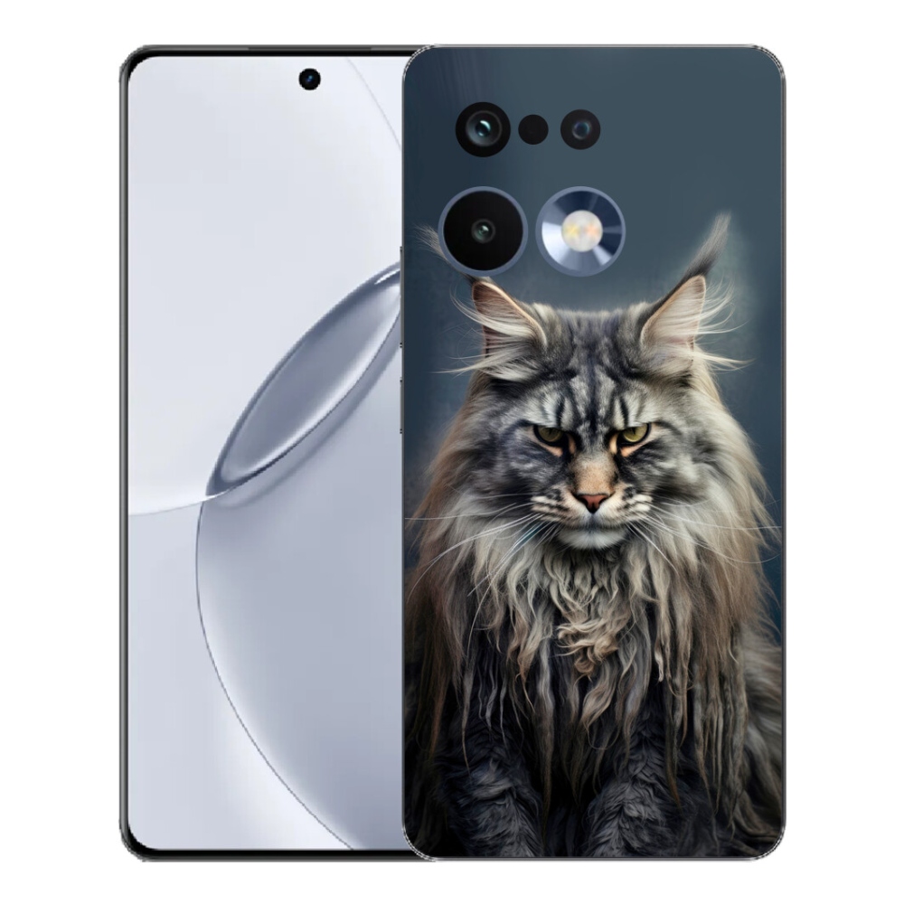 mmCase gélhuzat a Realme 16 Pro+ készülékhez – macskás mintázat 4