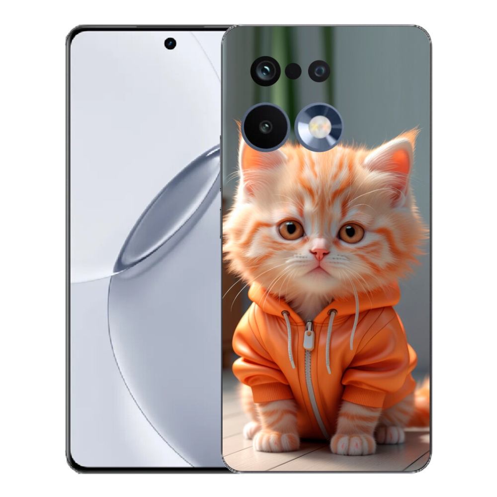 mmCase géltok a Realme 16 Pro+ készülékhez – pulóveres cica