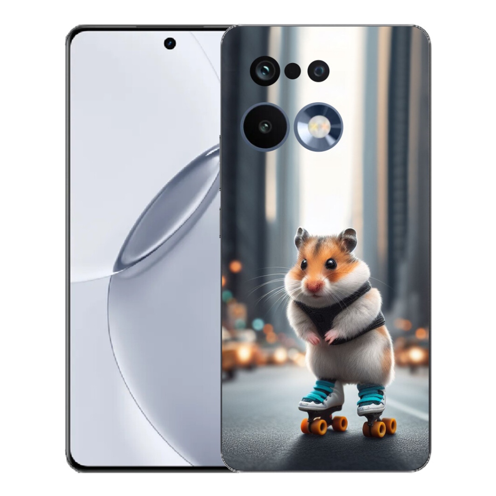 mmCase géltok a Realme 16 Pro+ készülékhez – korcsolyás hörcsög