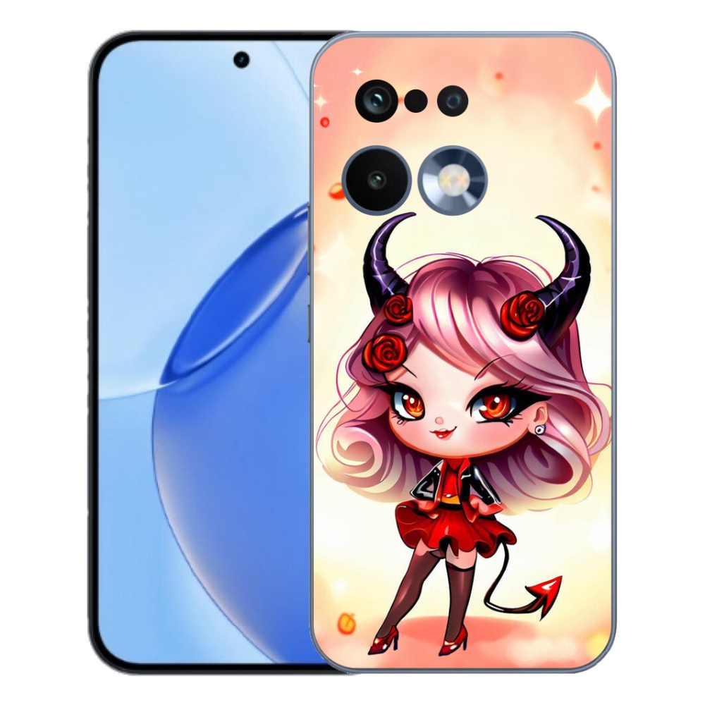 mmCase géltok a Realme 16 Pro-hoz – rajzolt kis ördögnő