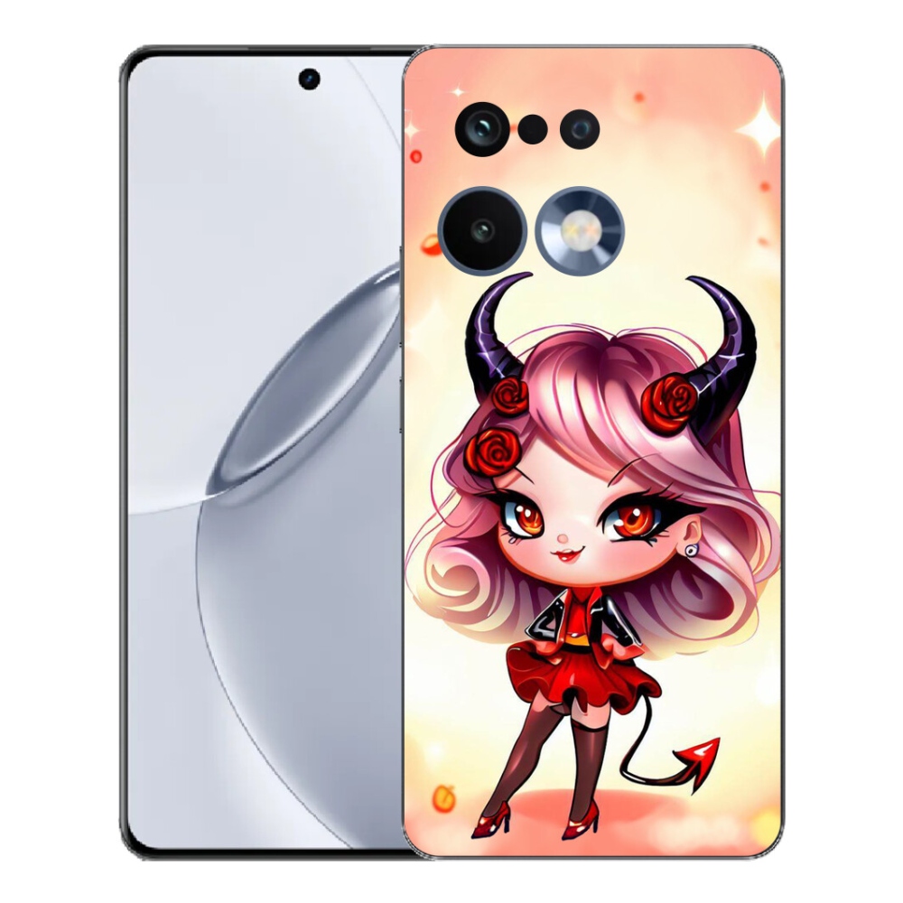 mmCase géltok a Realme 16 Pro+ készülékhez – rajzolt kis ördögnő