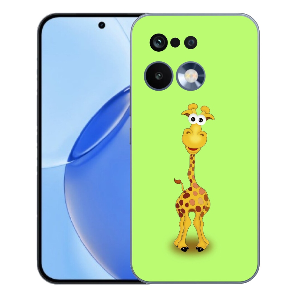 mmCase gél tok a Realme 16 Pro-hoz – rajzolt zsiráf