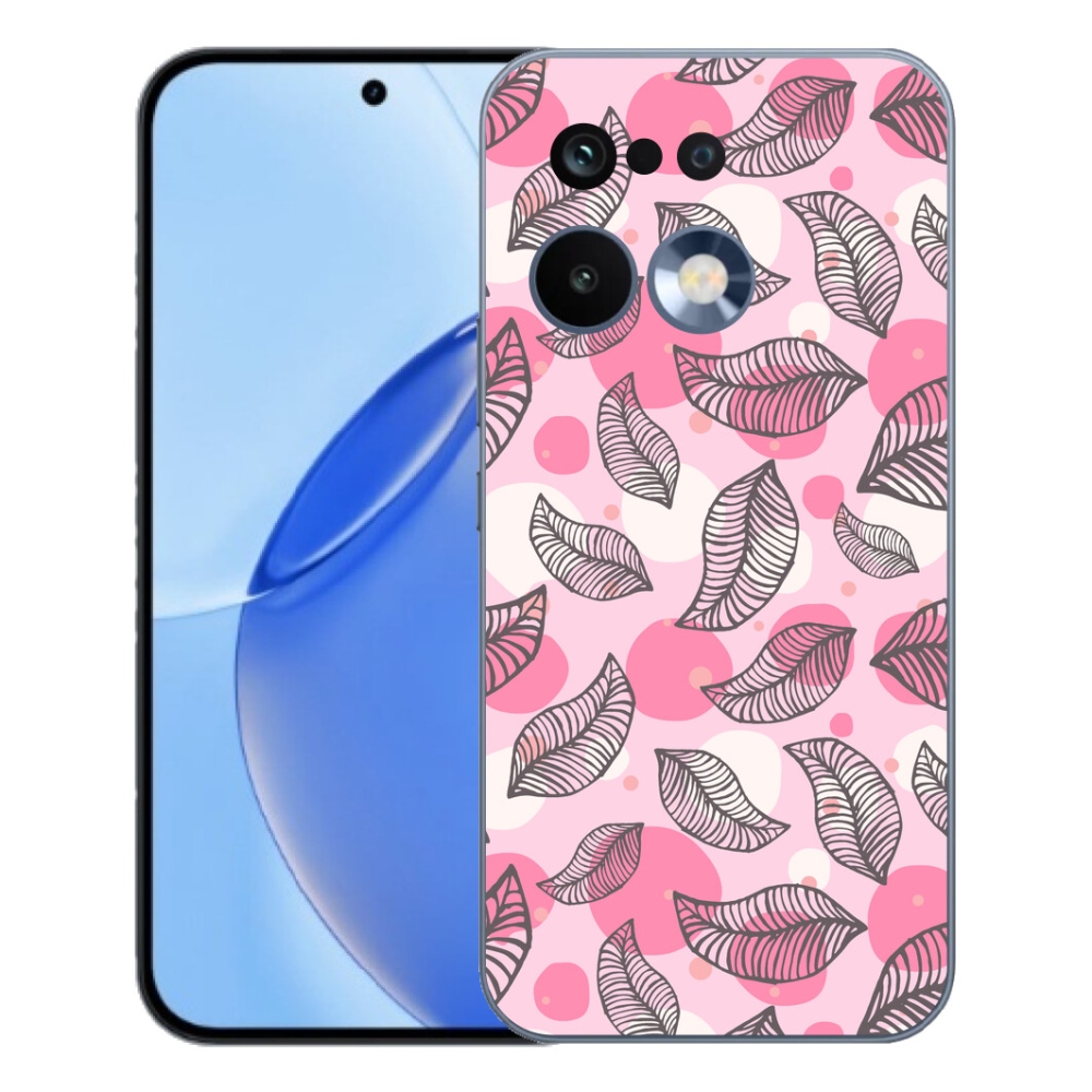 mmCase gél tok a Realme 16 Pro-hoz – rajzolt hulló levelek