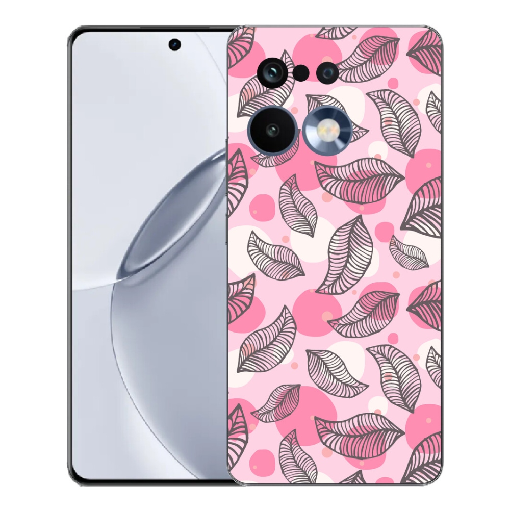 mmCase géltok a Realme 16 Pro+ készülékhez – rajzolt hulló levelek