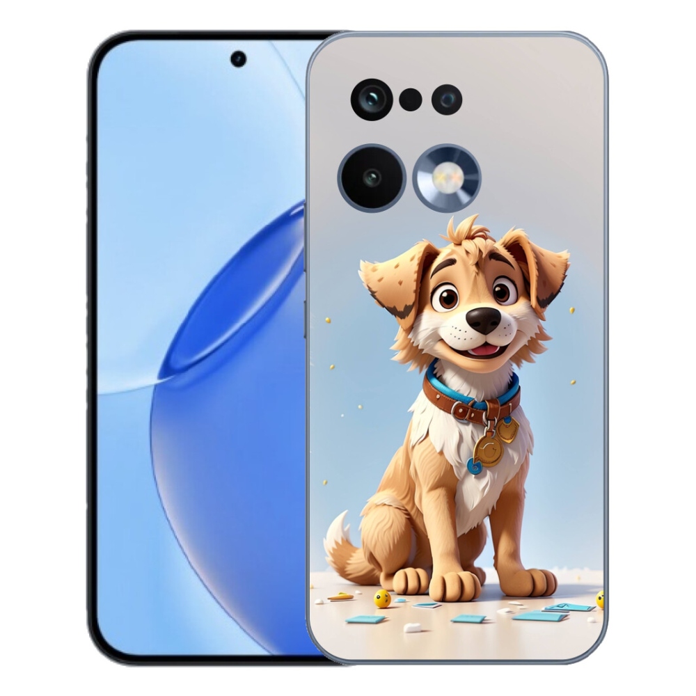 mmCase gél tok a Realme 16 Pro-hoz – rajzolt kiskutya