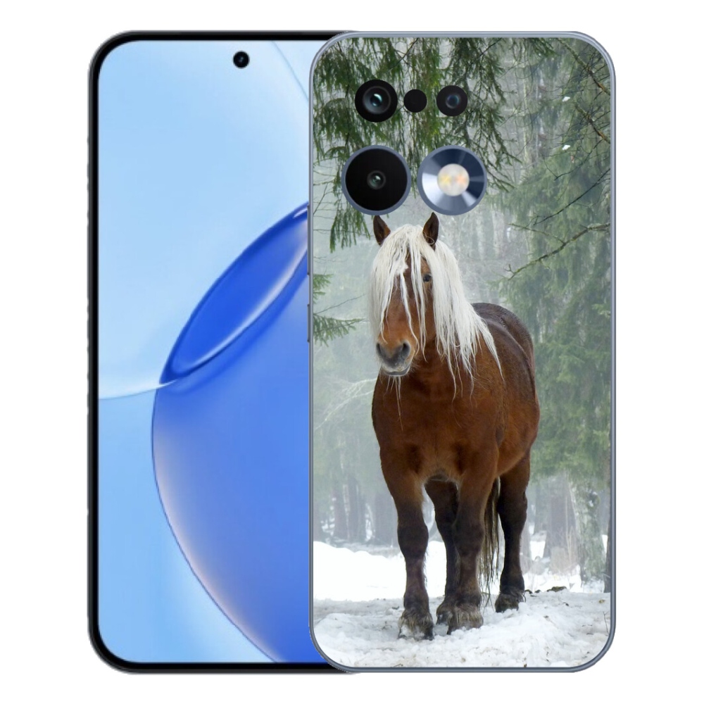 mmCase géltok a Realme 16 Pro-hoz – ló az erdőben
