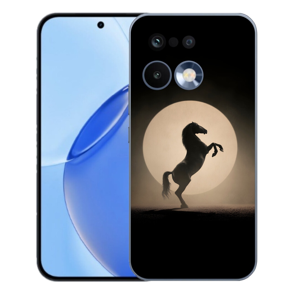 mmCase gél tok a Realme 16 Pro-hoz – ló sziluettje