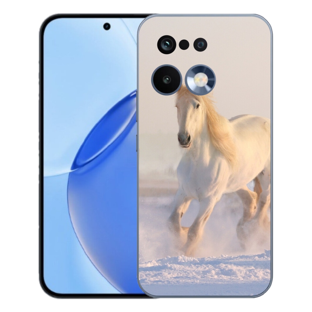 mmCase gél tok a Realme 16 Pro-hoz – ló a hóban