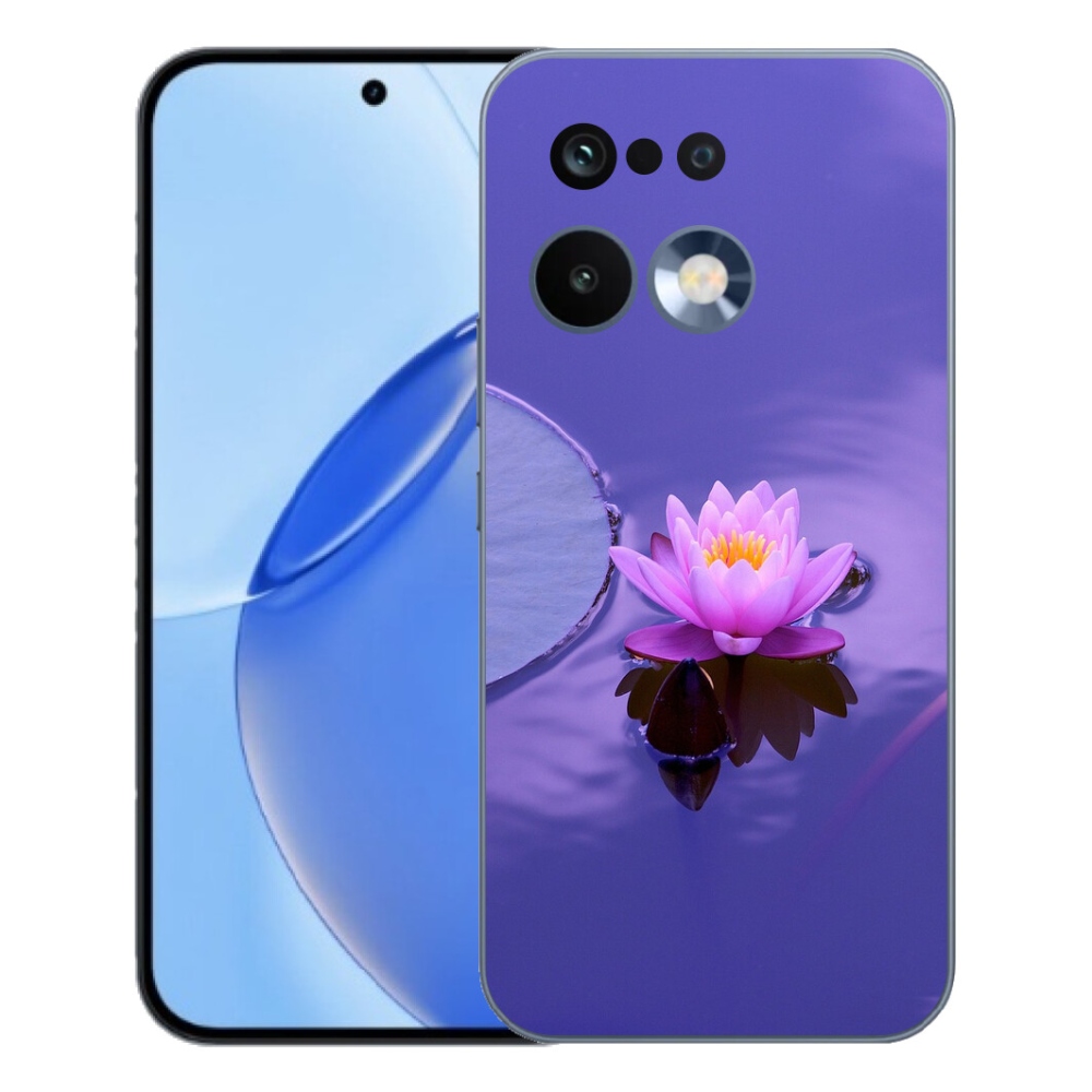 mmCase gél tok a Realme 16 Pro-hoz – virág a víz felszínén