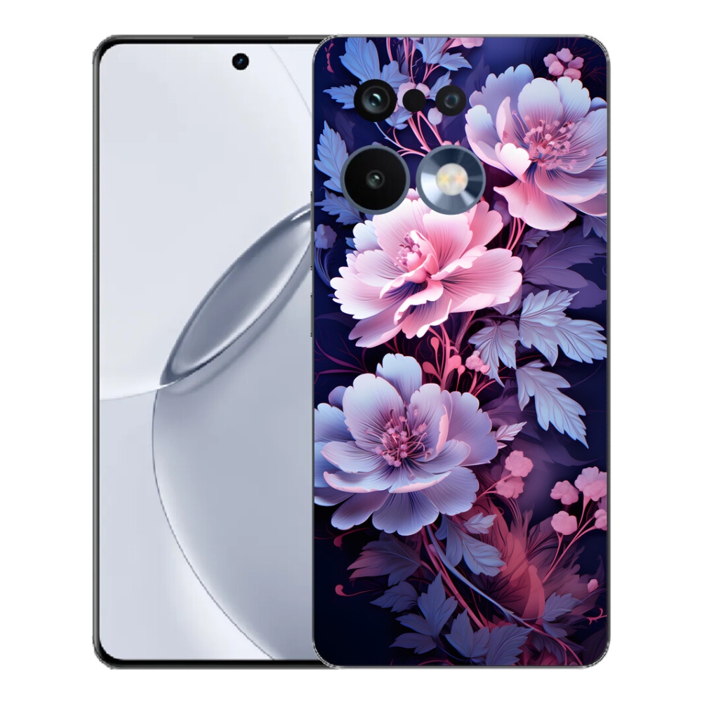 mmCase gél tok a Realme 16 Pro+ készülékhez – virágok 11