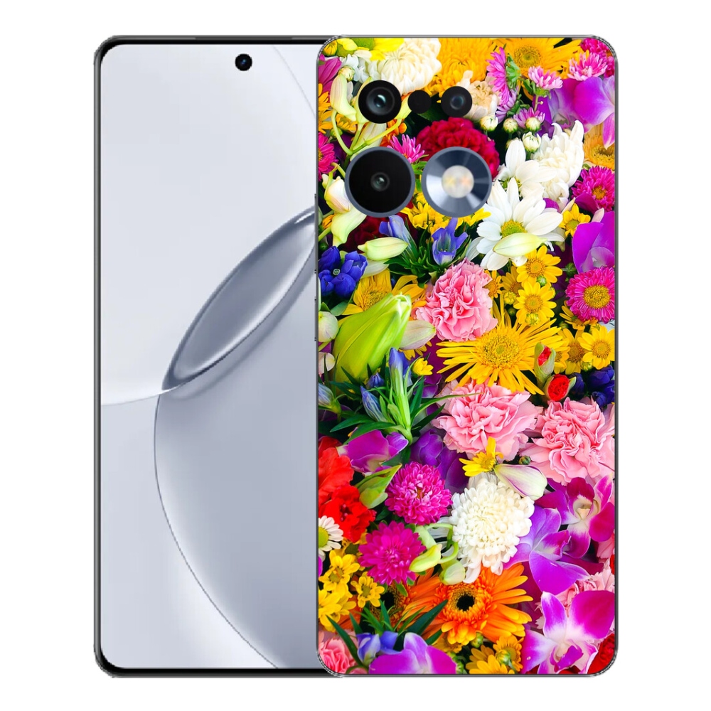 mmCase géltok a Realme 16 Pro+ készülékhez – virágok 12