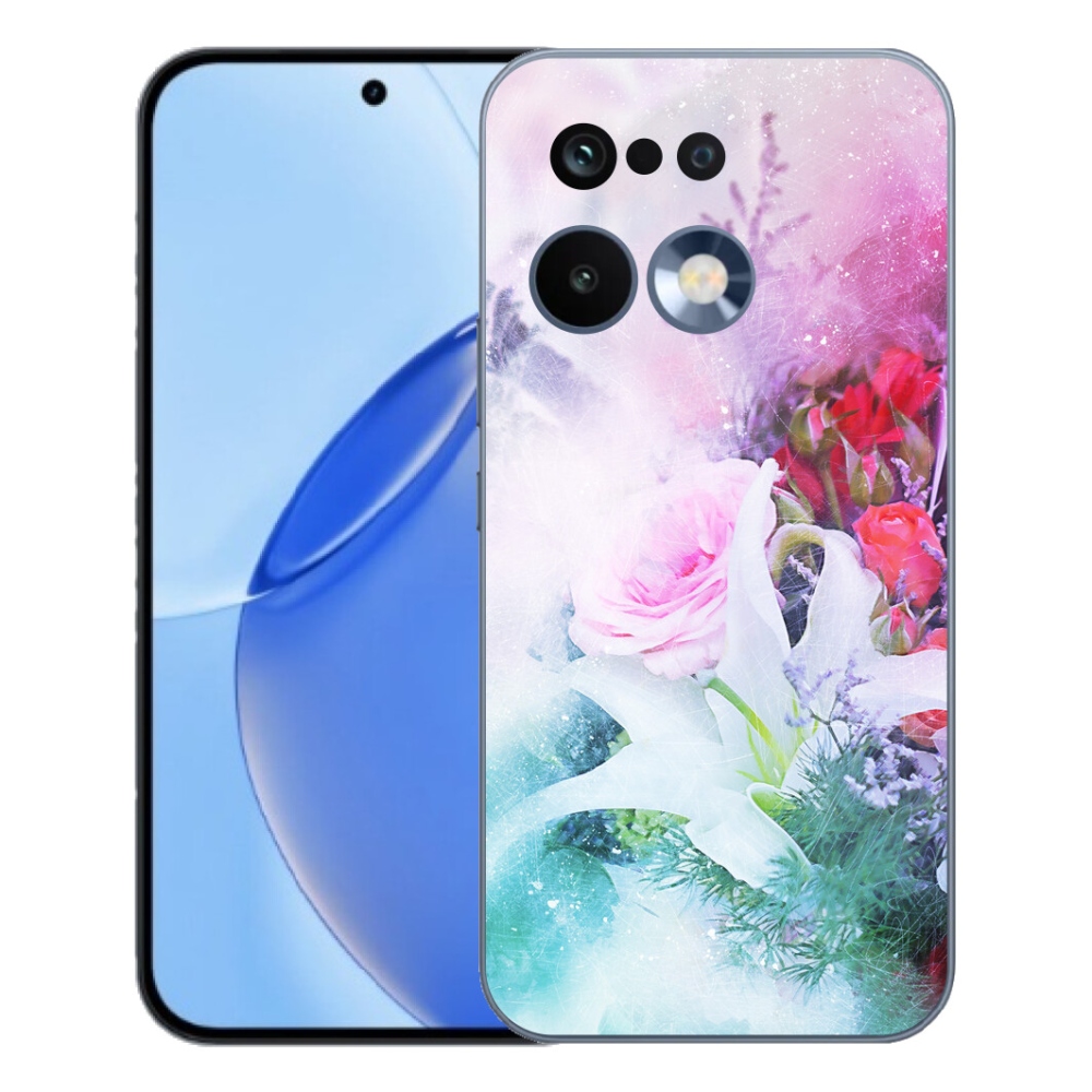 mmCase gél tok a Realme 16 Pro-hoz – virágok 4