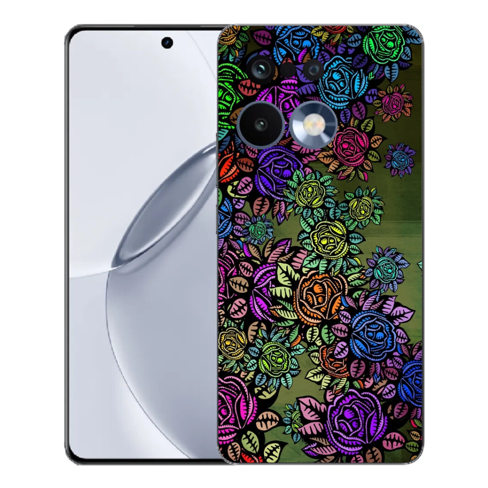 mmCase géltok a Realme 16 Pro+ készülékhez – virágok 6