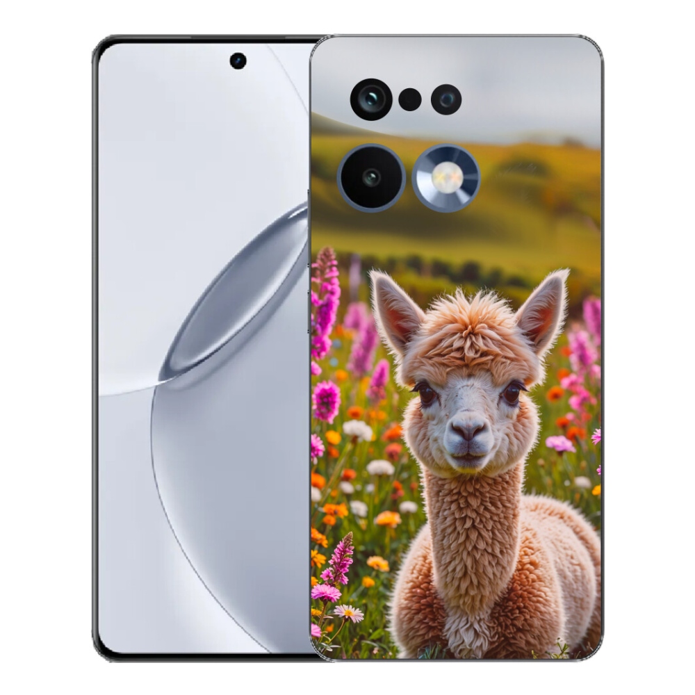 mmCase gélhuzat a Realme 16 Pro+ készülékhez – láma a réten