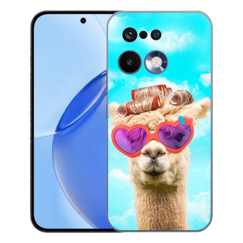 mmCase gél tok a Realme 16 Pro-hoz – szemüveges láma