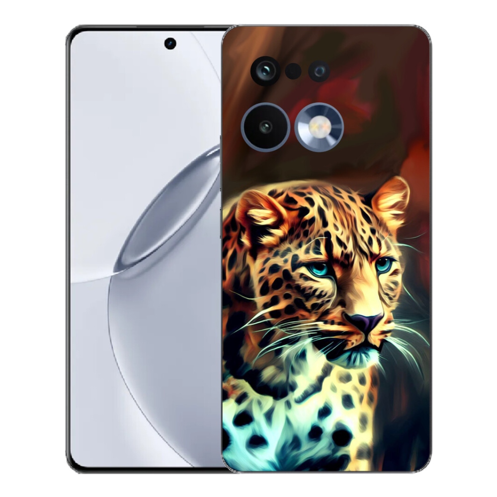 mmCase gélhuzat a Realme 16 Pro+ készülékhez – leopárdminta