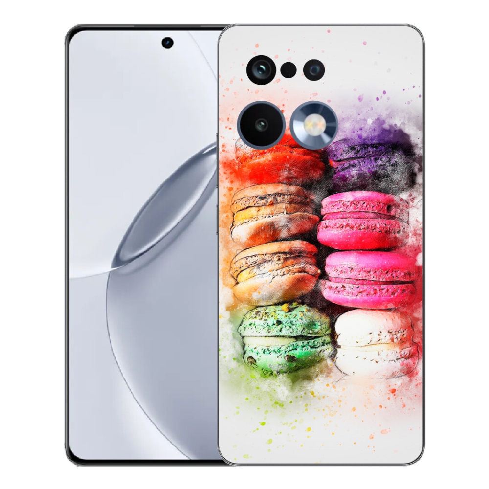 mmCase gél tok a Realme 16 Pro+ készülékhez – macaronok
