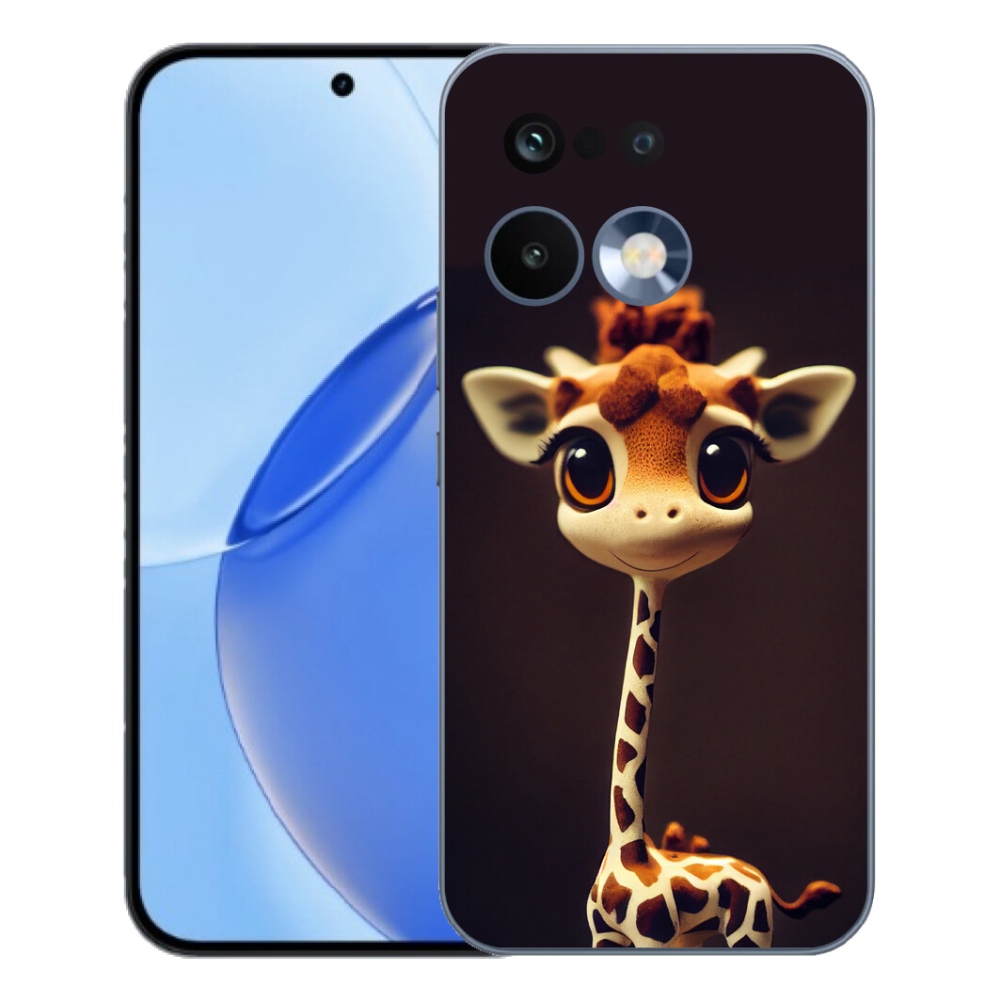 mmCase gél tok a Realme 16 Pro-hoz – kis zsiráf