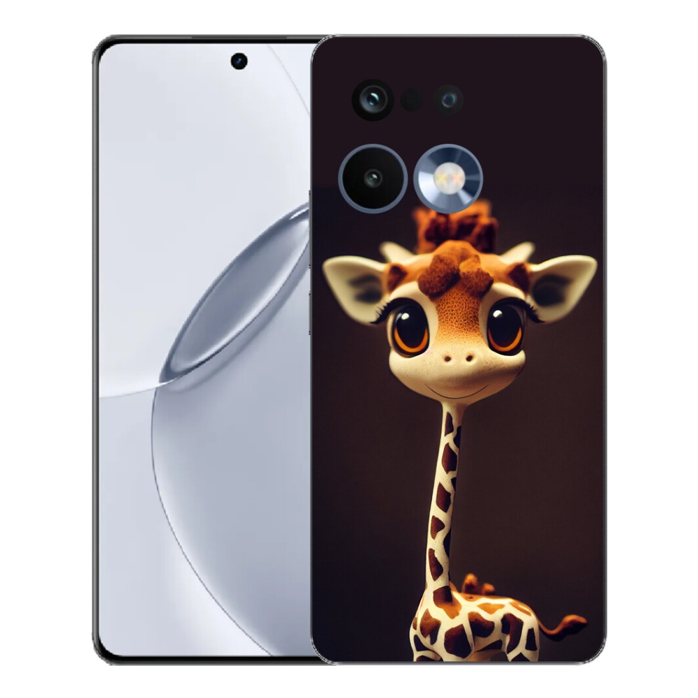 mmCase gél tok a Realme 16 Pro+ készülékhez – kis zsiráf