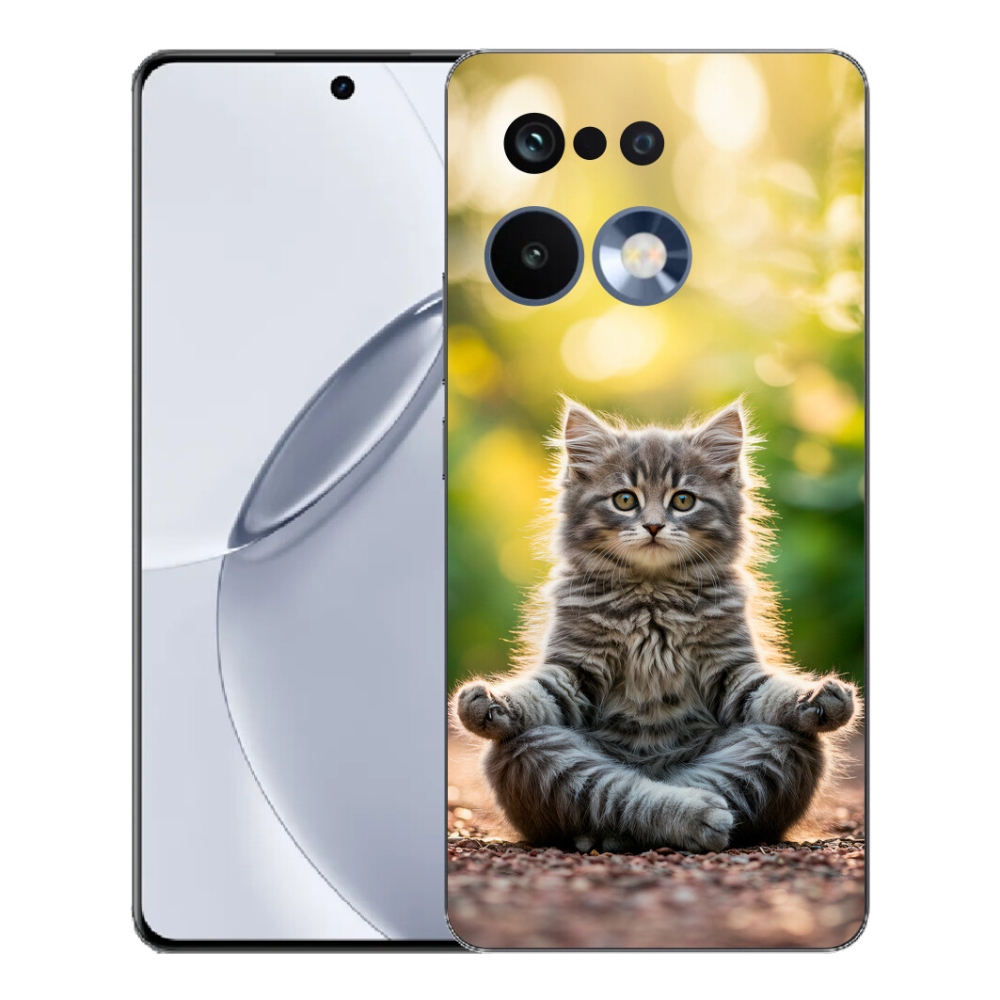 mmCase géltok a Realme 16 Pro+ készülékhez – meditáló cica