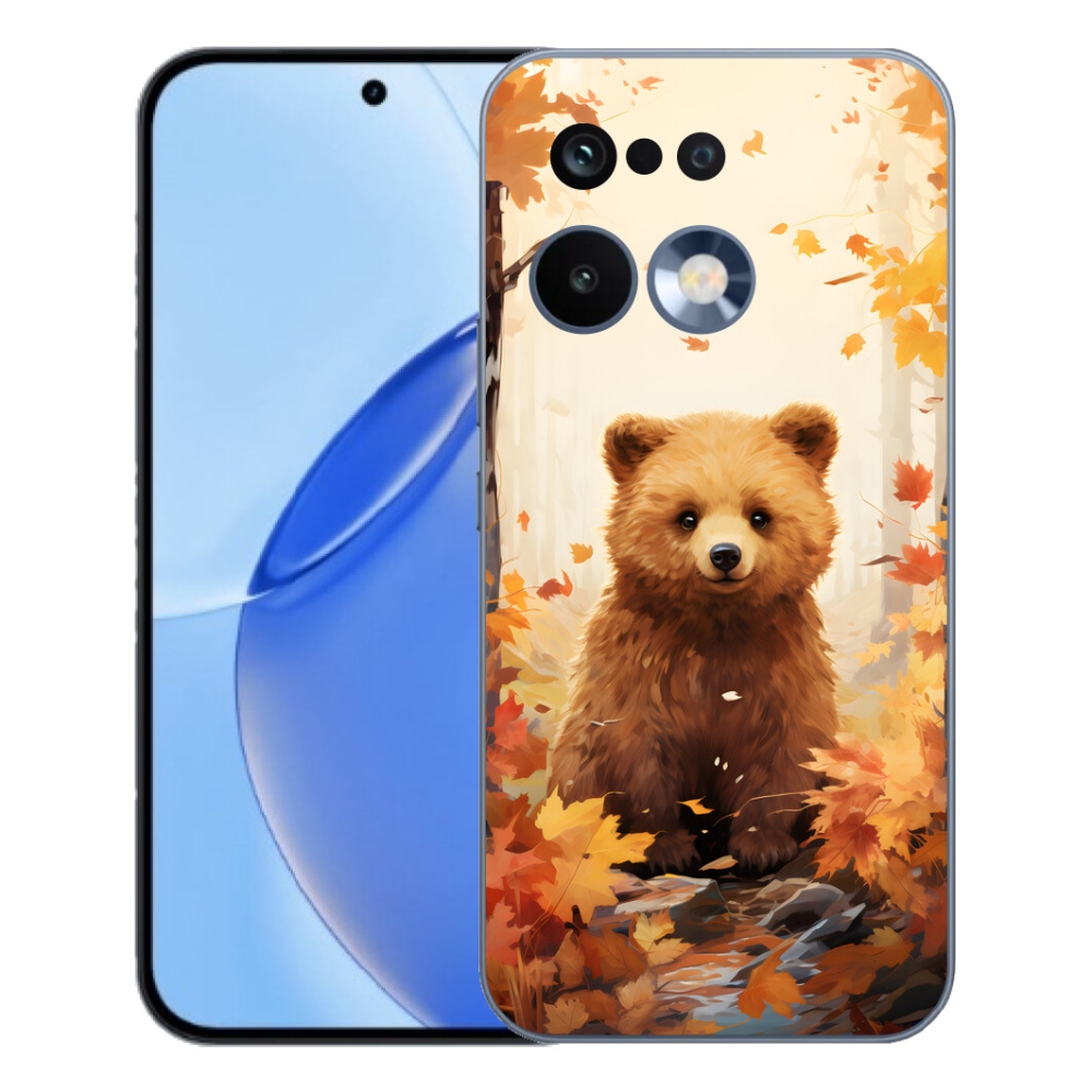 mmCase géltok a Realme 16 Pro-hoz – medve az erdőben