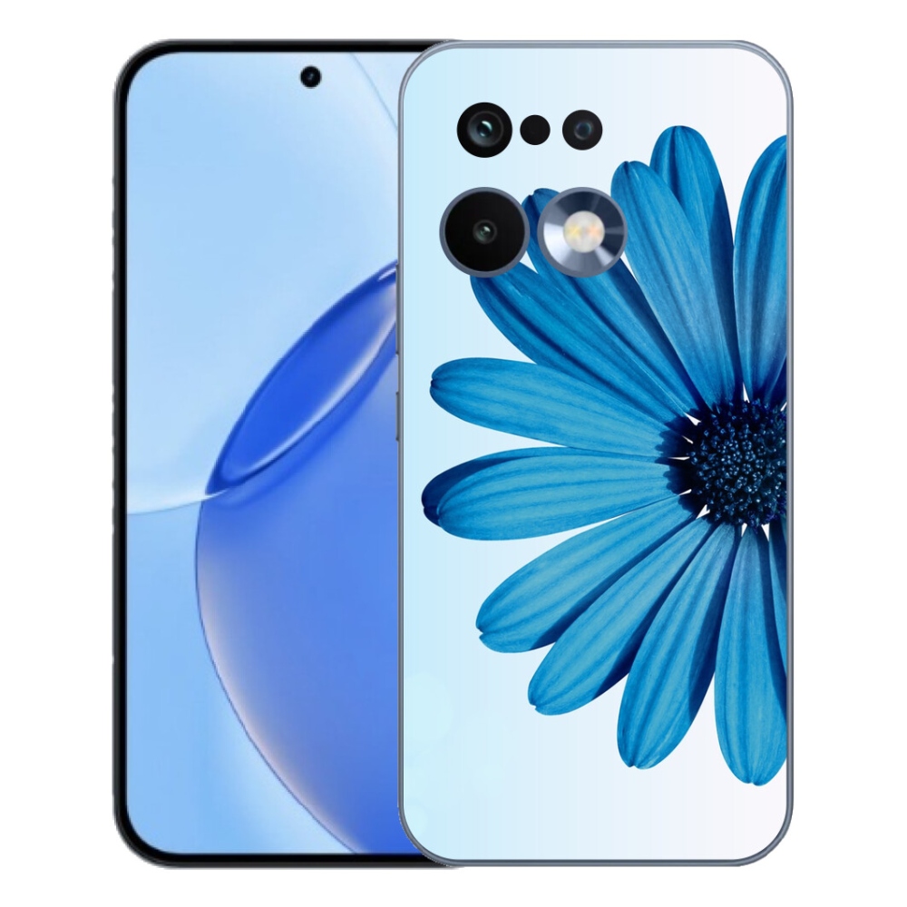 mmCase gélhuzat a Realme 16 Pro-hoz – kék margaréta