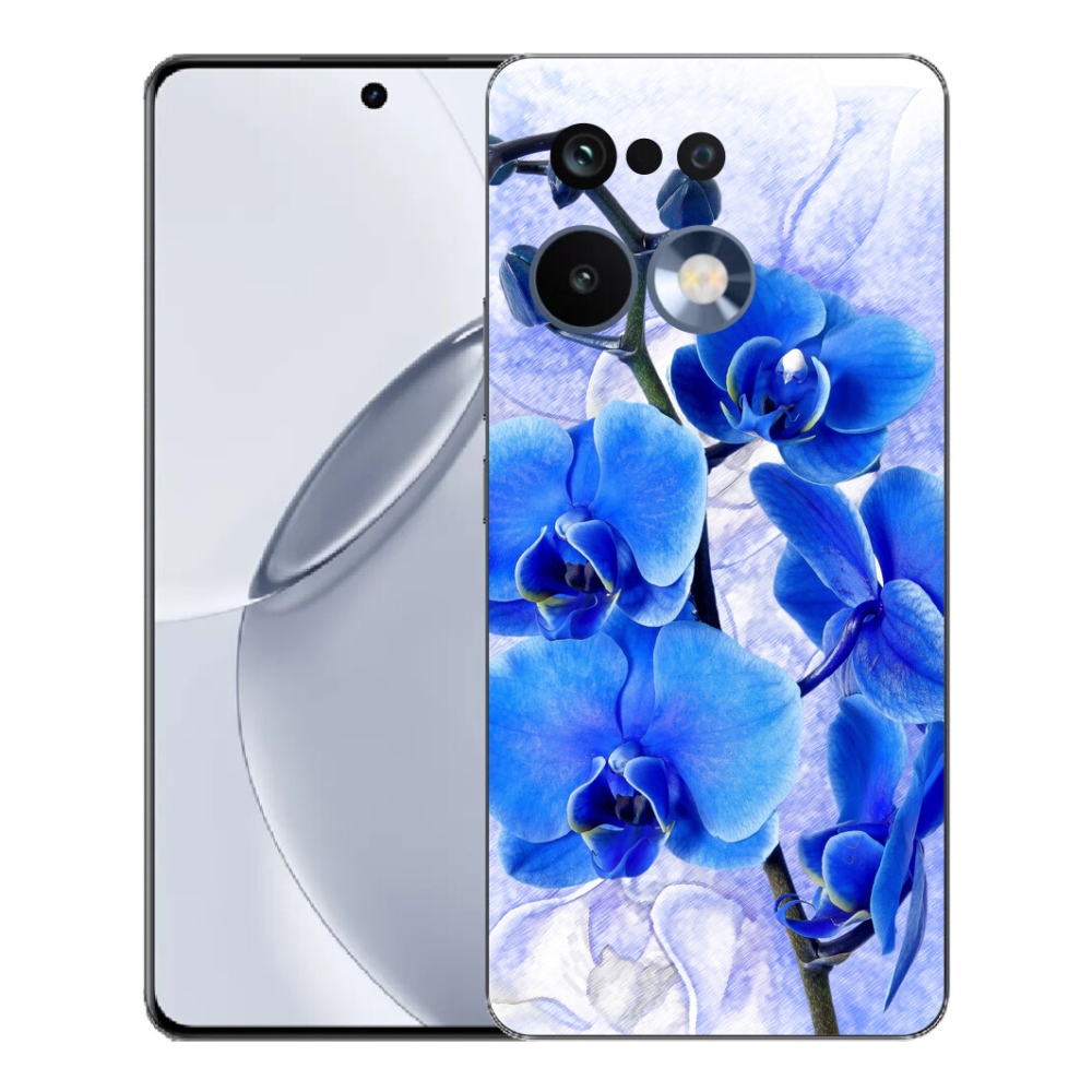 mmCase géltok a Realme 16 Pro+ készülékhez – kék virágok