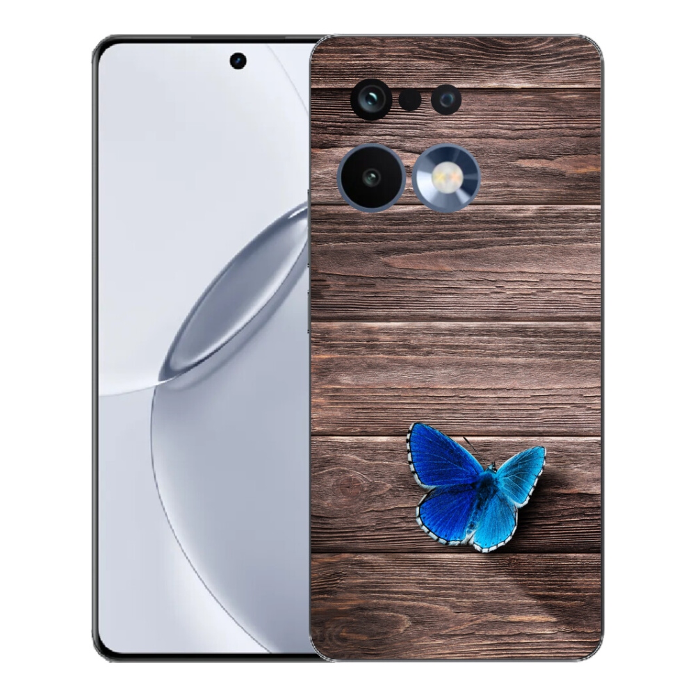 mmCase géltok a Realme 16 Pro+ készülékhez – kék pillangó 1