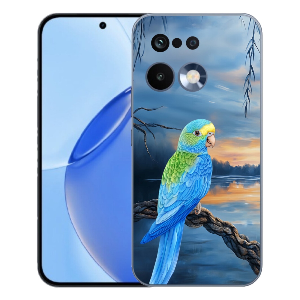 mmCase géltok a Realme 16 Pro-hoz – kék papagáj