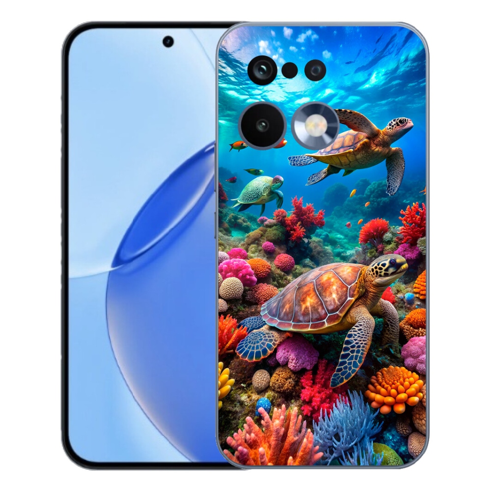 mmCase gélhuzat a Realme 16 Pro-hoz – Tengeri világ 2