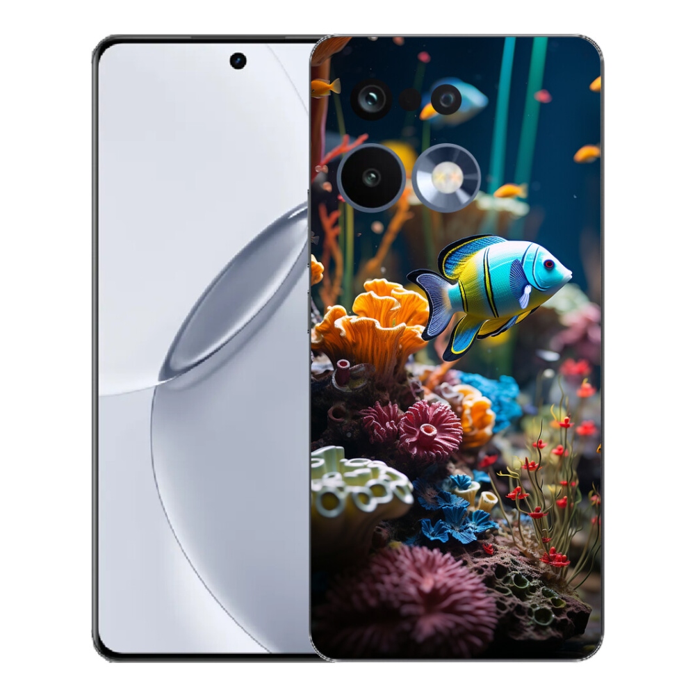 mmCase gélhuzat a Realme 16 Pro+ készülékhez – Tengeri világ 5