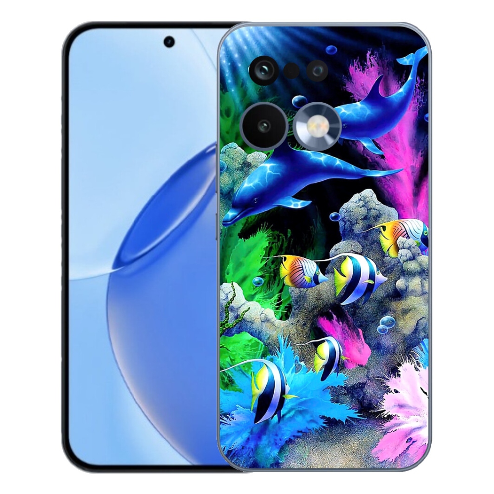 mmCase gélhuzat a Realme 16 Pro-hoz – tengeri világ