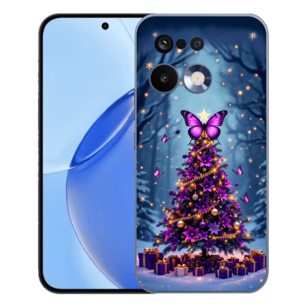 mmCase gél tok a Realme 16 Pro-hoz – pillangós karácsonyfa