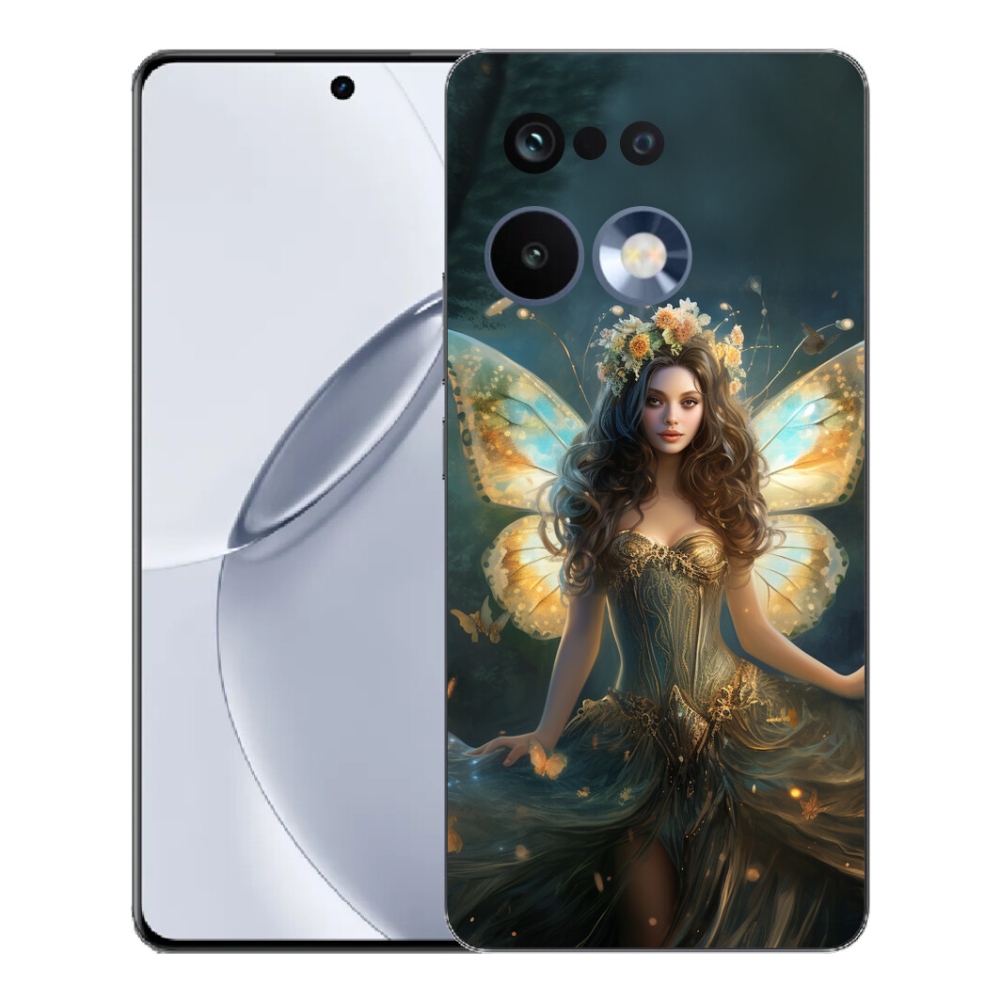 mmCase géltok a Realme 16 Pro+ készülékhez – pillangós nő