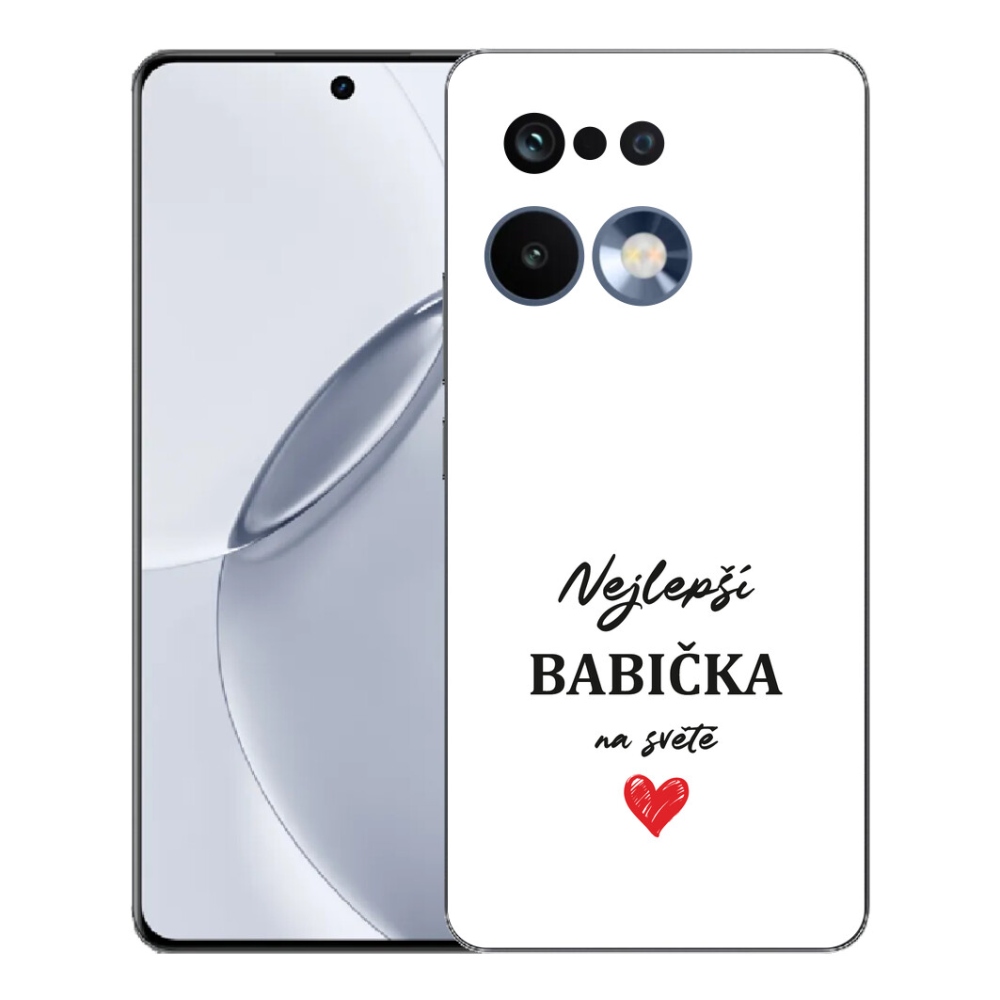 mmCase gél tok a Realme 16 Pro+ készülékhez – a legjobb nagymama 1 fehér háttérrel