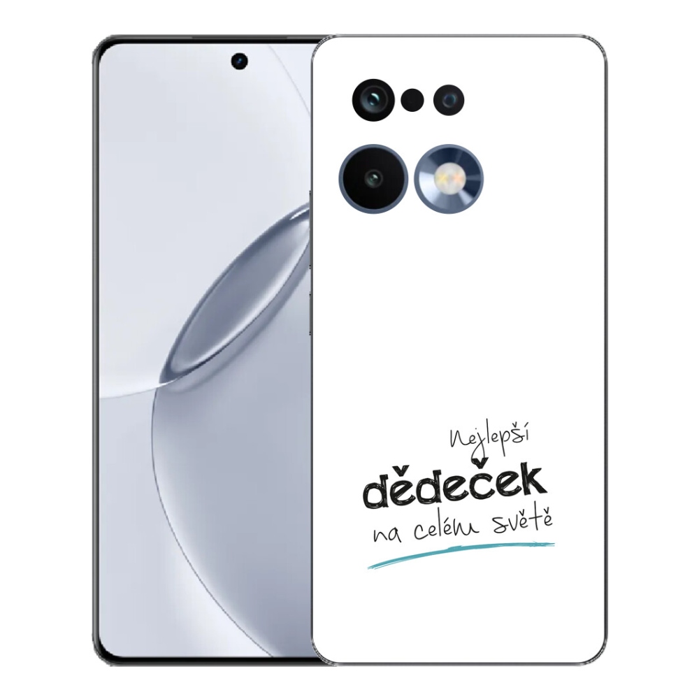 mmCase géltok a Realme 16 Pro+ készülékhez – a legjobb „nagypapa 3” fehér háttérrel