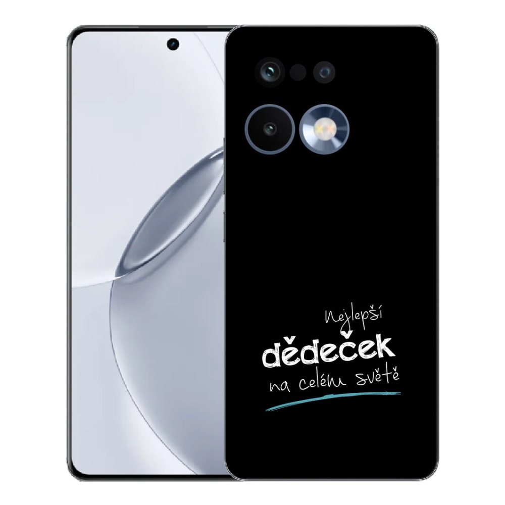 mmCase gél tok a Realme 16 Pro+ készülékhez – a legjobb „nagypapa 3” fekete háttérrel