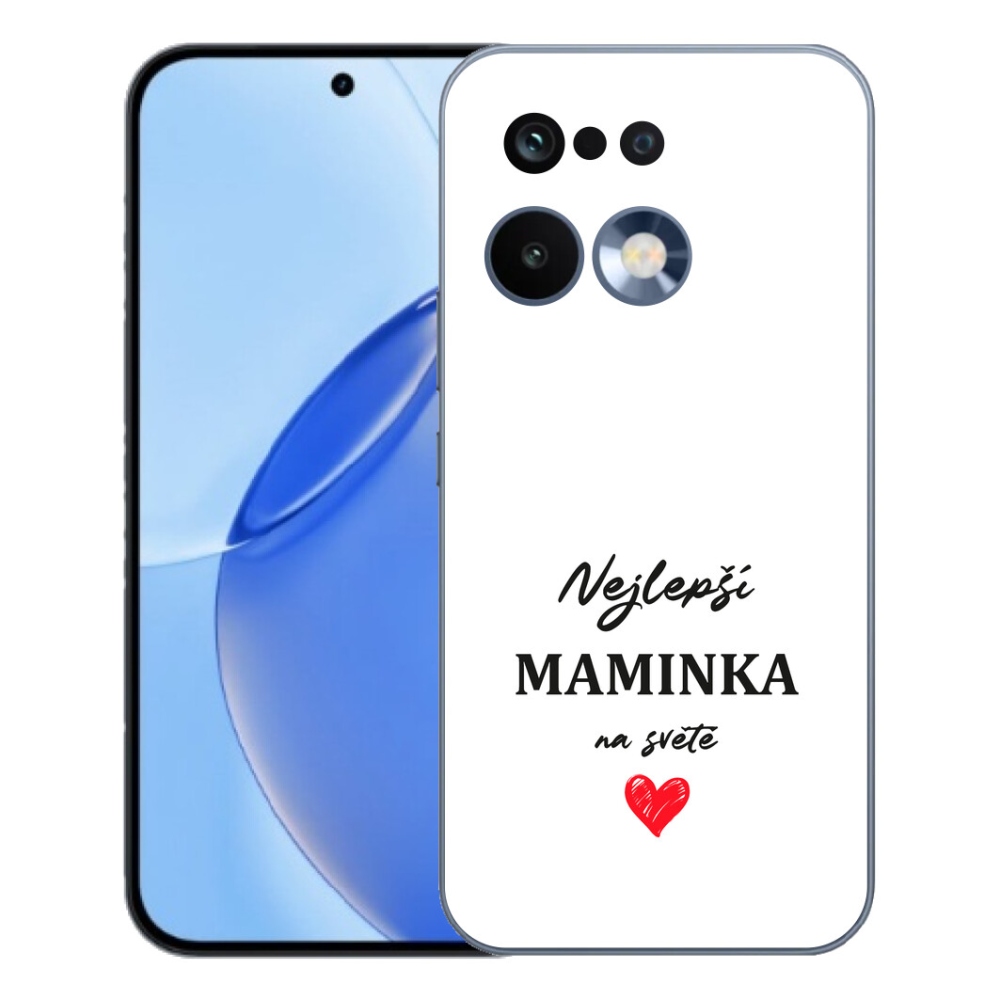 mmCase géltok a Realme 16 Pro-hoz – „A legjobb anyuka 1” fehér háttérrel