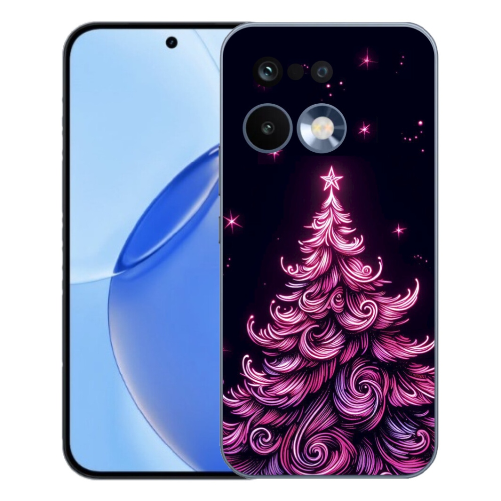 mmCase gél tok a Realme 16 Pro-hoz – neon karácsonyfa 2
