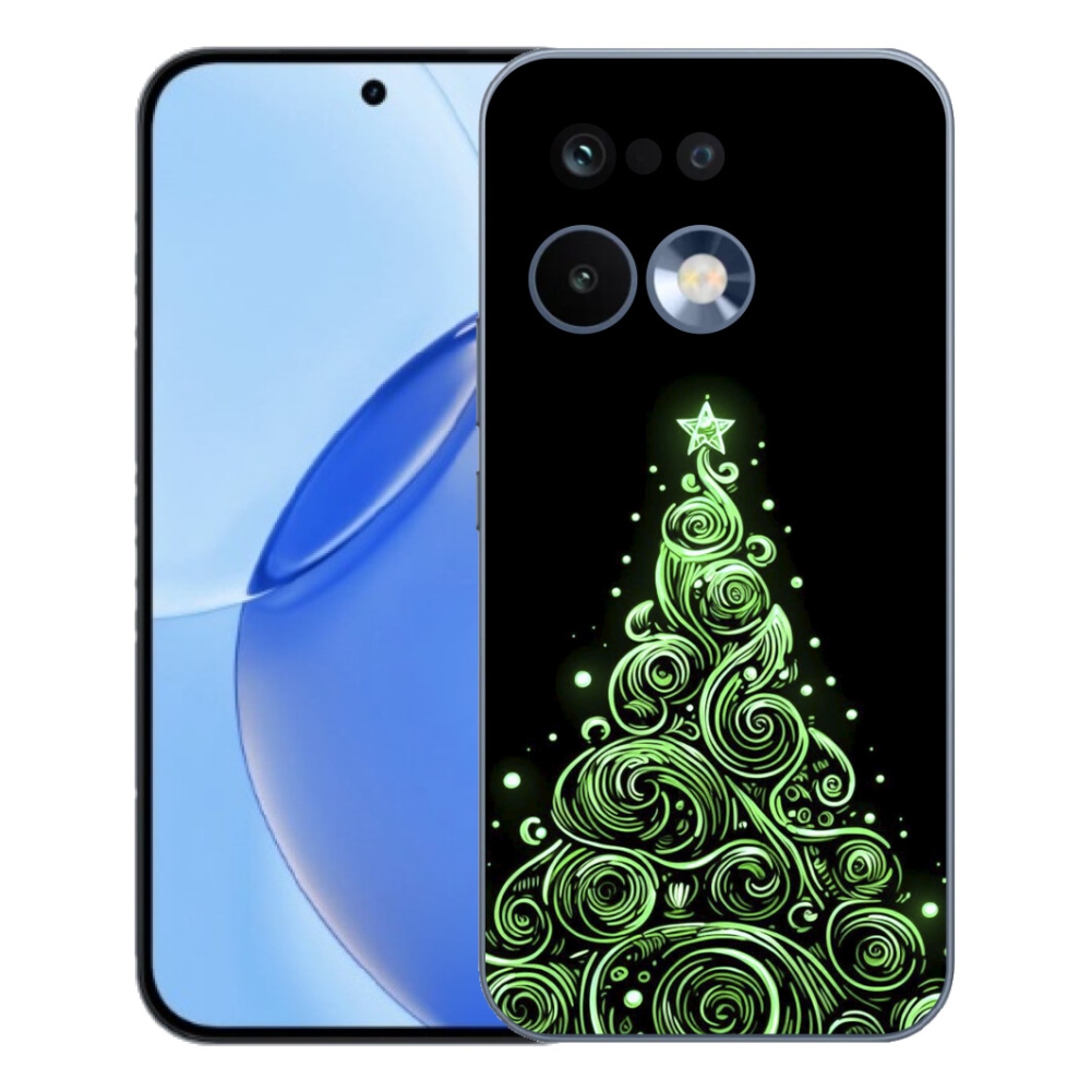 mmCase gél tok a Realme 16 Pro-hoz – neon karácsonyfa 3